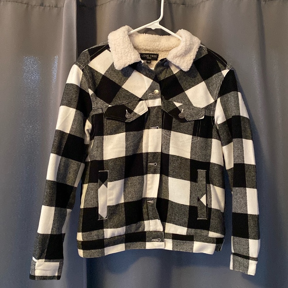 Flannel coat
